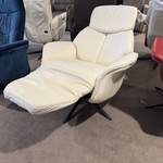 Relaxfauteuil, wit